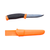  MORAKNIV Companion (S) Hi-Vis Orange - Dụng Cụ Cắm Trại Thép Không Gỉ Thuỵ Điển 