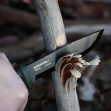  MORAKNIV Garberg BlackBladeTM w/PS (C) - Dụng Cụ Cắm Trại Thép Không Gỉ Cao Cấp Thuỵ Điển 