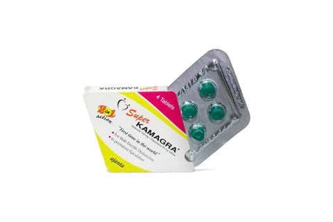 Viên uống hỗ trợ cương dương kéo dài cao cấp Kamagra Super
