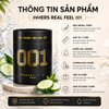  Bao cao su siêu mỏng hương dưa leo Inhers Real Feel 001 Hộp 10 Cái 