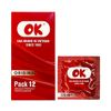  Bao cao su khách sạn OK Original Hộp 12 cái 