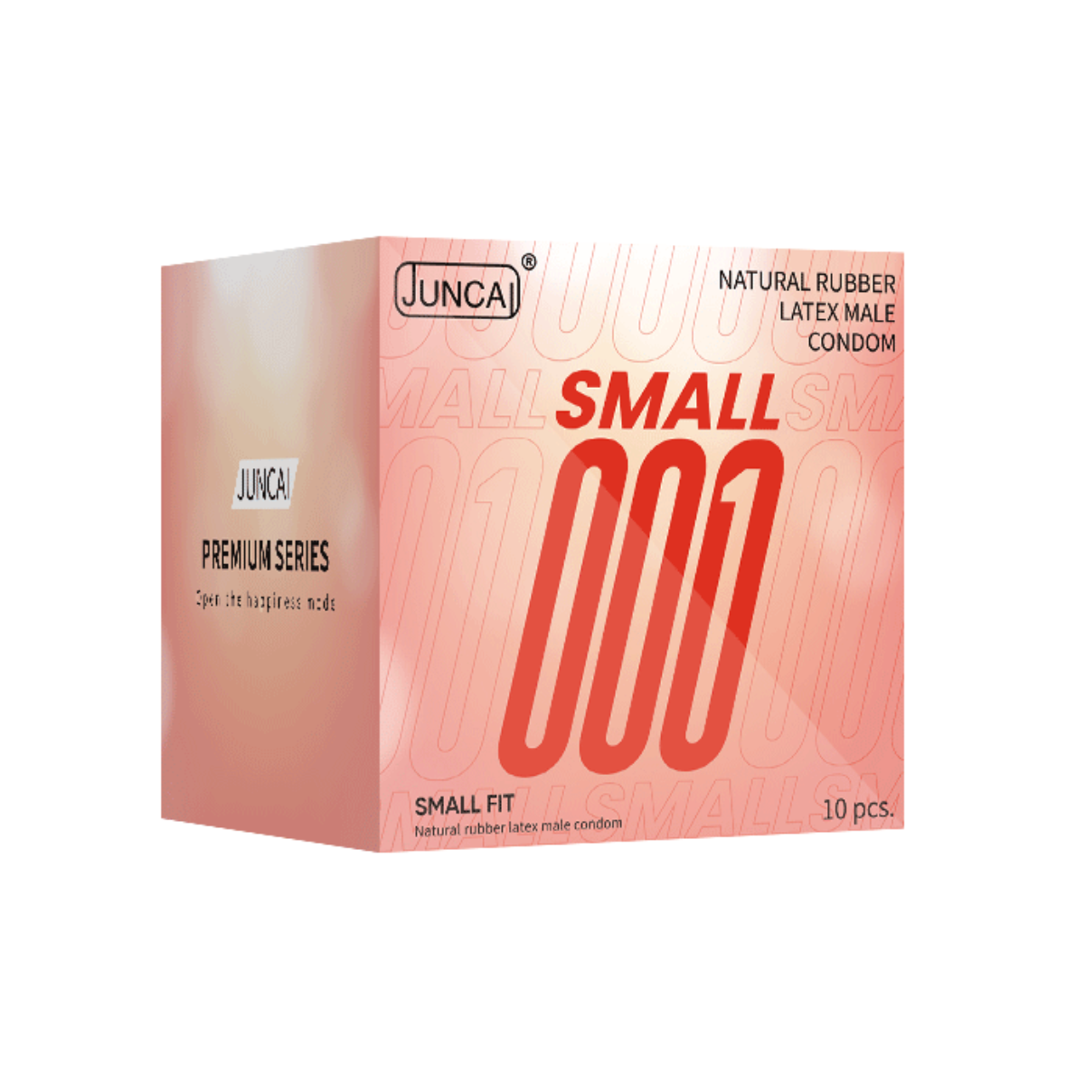  Bao cao su cao cấp kích thước nhỏ Juncai Small Fit 001 | Hộp 10 Cái 