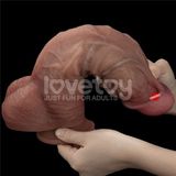  Dương vật giả dính tường silicone cao cấp kích thước dài 10.5" Lovetoy Nature Cock XXL 