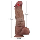  Dương vật giả dính tường silicone cao cấp kích thước dài 10.5" Lovetoy Nature Cock XXL 