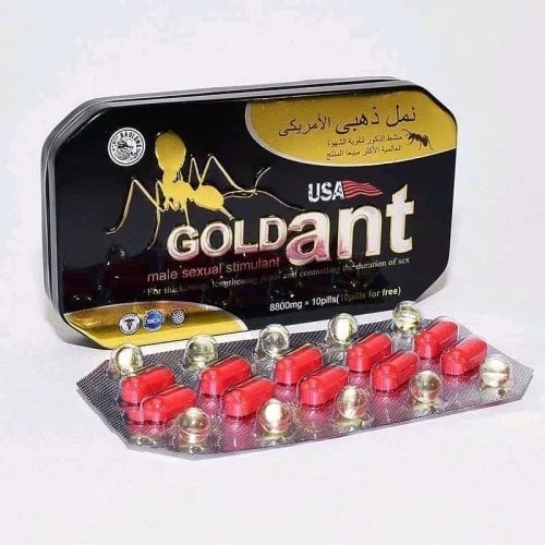 Viên uống hỗ trợ cương dương cho người lớn tuổi Gold Ant Bộ 20 viên