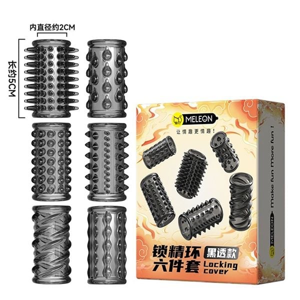  Bao cao su đôn khúc Vỉ Meleon Hộp 6 cái 