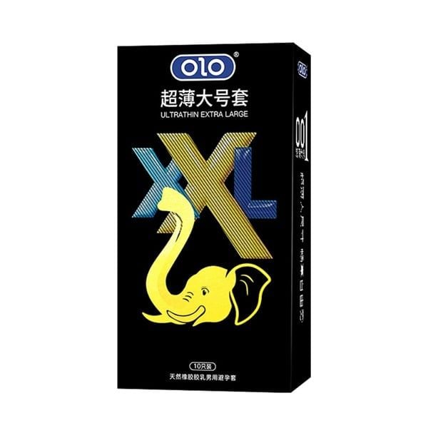  Bao cao su size lớn OLO XXL Extra Large Hộp 10 cái 