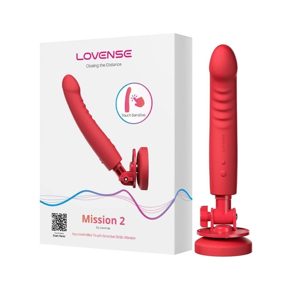  Dương vật giả cao cấp rung xoay đa điểm điều khiển App Lovense Mission 2 