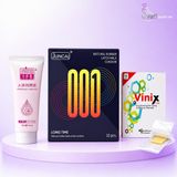  Combo Tự Tin Xung Trận — BCS Kéo Dài + Tem Ngậm + Gel Bôi Trơn | Giảm 23% 