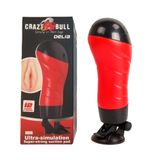  Âm đạo giả đa năng Baile Crazy Bull Red Delia (đỏ cong) 