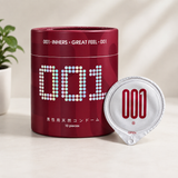  Bao cao su kéo dài thời gian siêu mỏng Inhers Great Feel 001 Hộp 10 Cái 