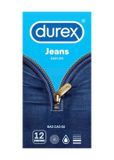  Bao cao su ôm chặt size nhỏ Durex Jeans | Hộp 12 Cái 