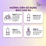  Bao cao su siêu mỏng 0.02 bổ sung nhiều gel Nhật Bản Sagami 0.02 | Hộp 2 Cái 