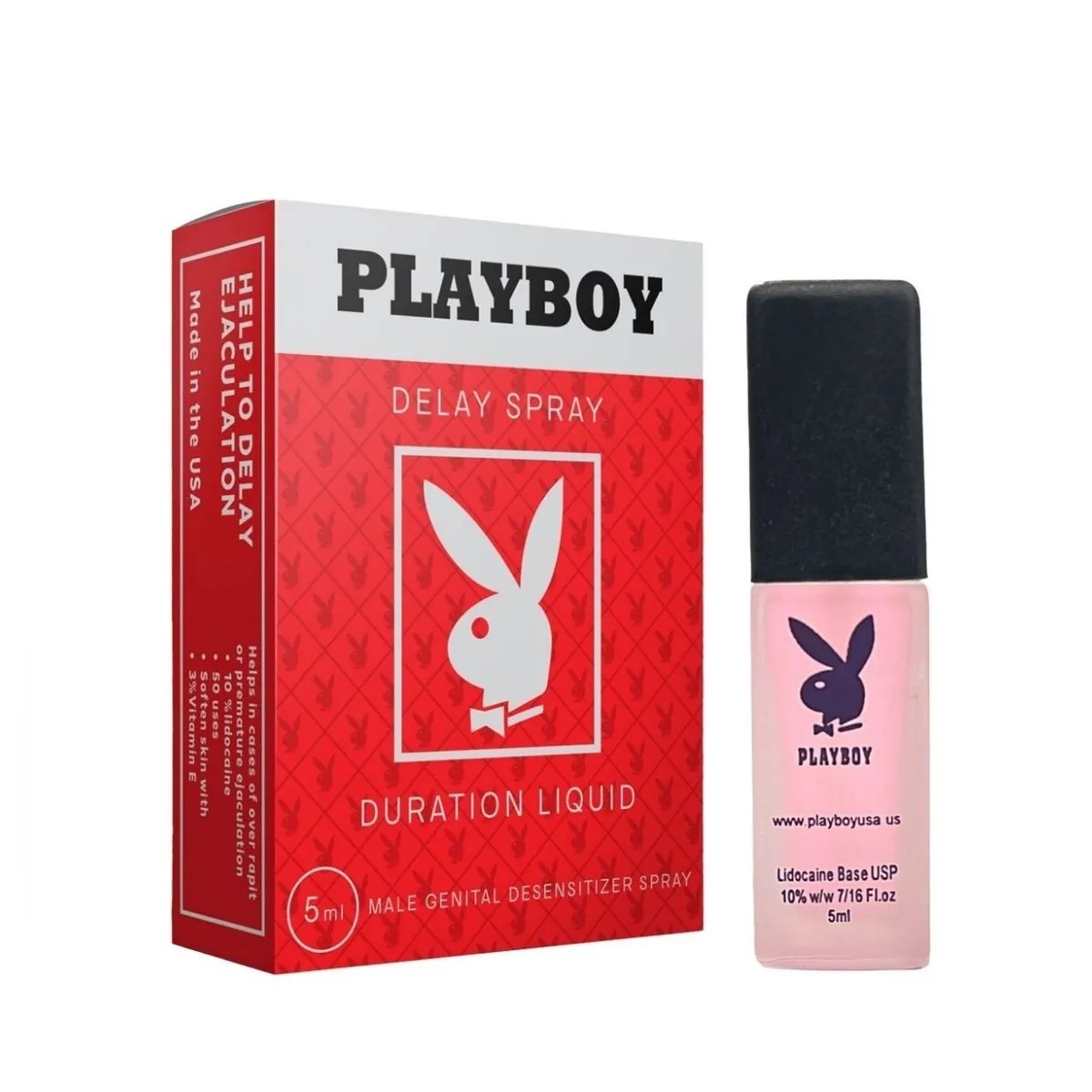 Chai Xịt Kéo Dài Thời Gian Anh Playboy Red Edition 5ml