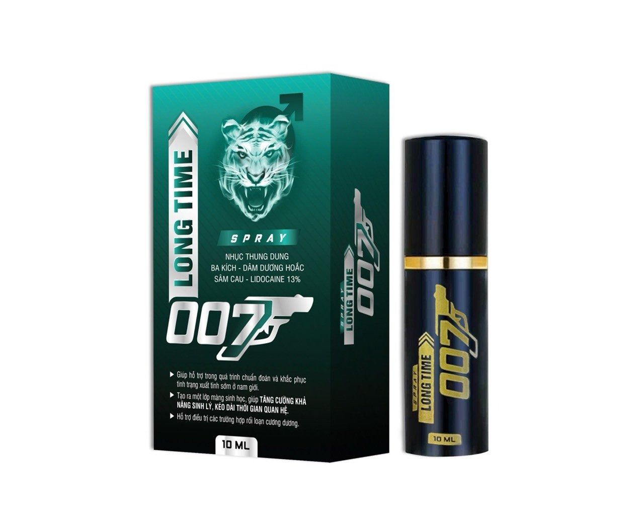 Chai xịt kéo dài thời gian Long Time 007 Chai 10ml
