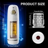  Cốc âm đạo cao cấp xoay thụt có âm thanh Capsule 