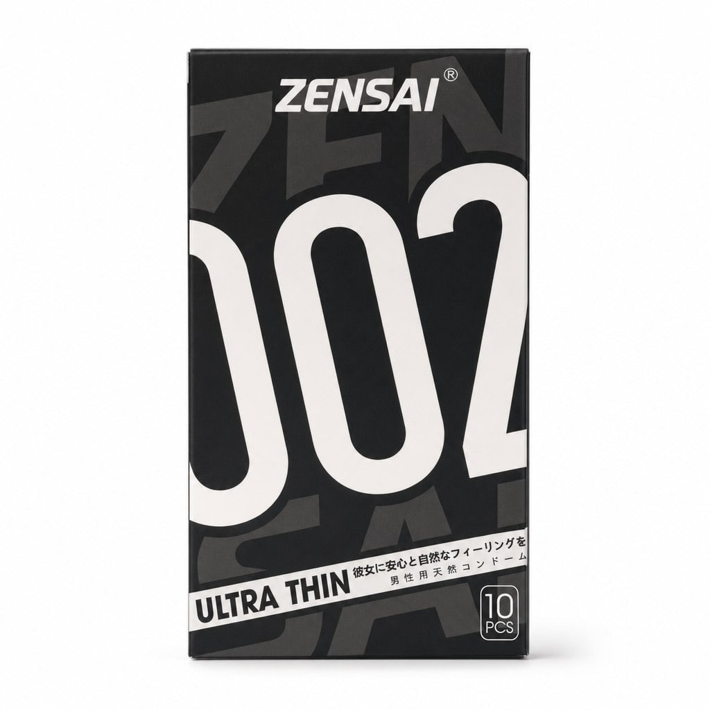 Bao cao su siêu mỏng Zensai 002 Ultra Thin hộp 10 cái