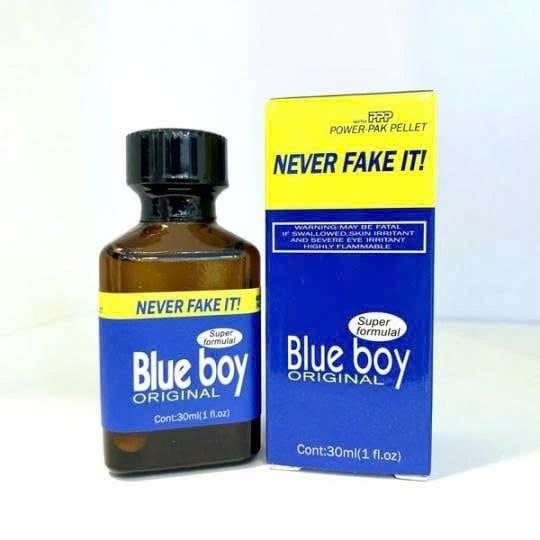  Chai hít tăng khoái cảm Popper Blue Boy Original 30ml - Hàng Mỹ 