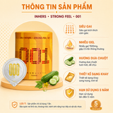  Bao cao su siêu mỏng gai Inhers Strong Feel 001 Hộp 10 Cái 