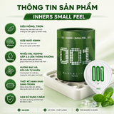  Bao cao su kéo dài thời gian siêu mỏng size nhỏ Inhers Small Feel 001 Hộp 10 Cái 