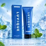  Gel bôi trơn tinh chất bạc hà mát lạnh Inhers Luvique Tuýt 100ml 