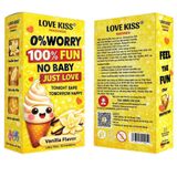  Bao cao su siêu mỏng hương vanilla Maxxmen Lovekiss Vanilla Flavor Hộp 10 Cái 