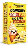  Bao cao su siêu mỏng hương vanilla Maxxmen Lovekiss Vanilla Flavor Hộp 10 Cái 