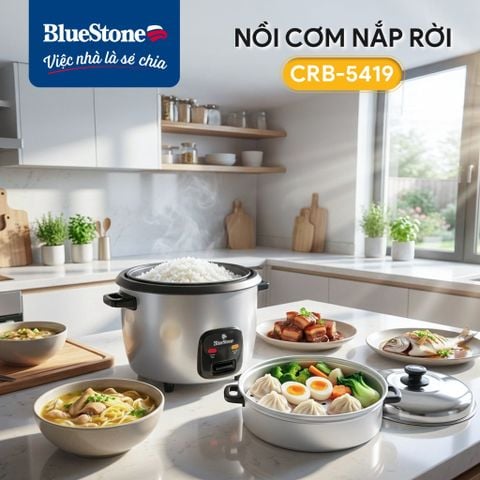  Nồi Cơm Điện Nắp Rời BlueStone CRB-5419 1.8L 