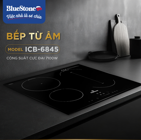  Bếp Từ Ba BlueStone ICB-6845 7100W - Miễn phí lắp đặt, cắt đá 