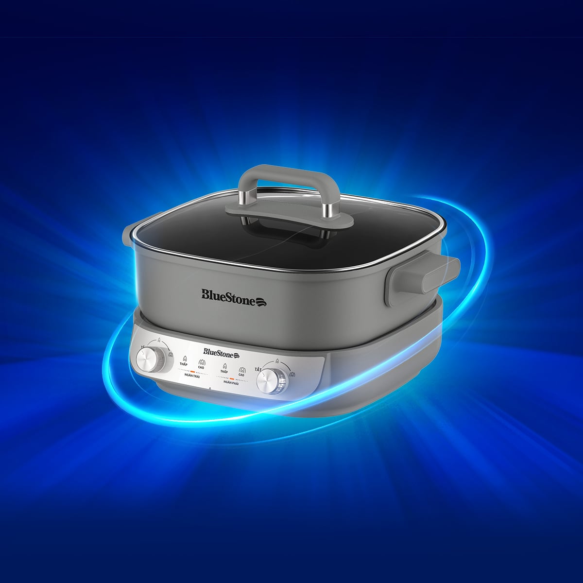 Nồi lẩu điện đa năng bluestone mpb-7257 5lít 1850w