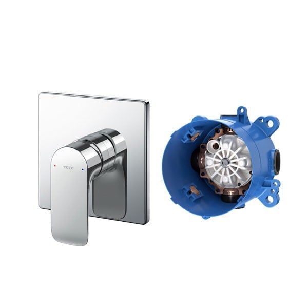  Van gật gù điều chỉnh nóng lạnh kèm phụ kiện âm tường TOTO TBG04303BA/TBN01001B 