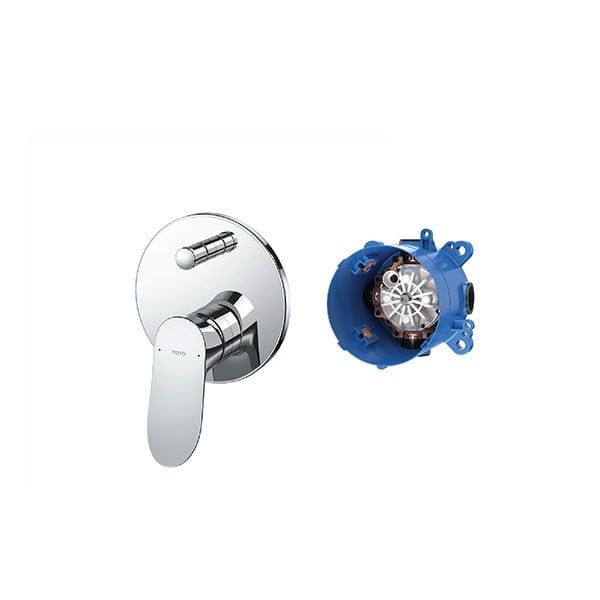  Van gật gù điều chỉnh nóng lạnh kèm nút chuyển hướng và phụ kiện âm tường TOTO TBG01304BA/TBN01001B 