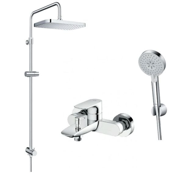 Bộ sen cây nóng lạnh TOTO TBW13040V/TBG04302VA/TBW07009A - Bùi Minh