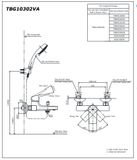 Bộ sen tắm nóng lạnh TOTO TBG10302VA/TBW15CE0A 