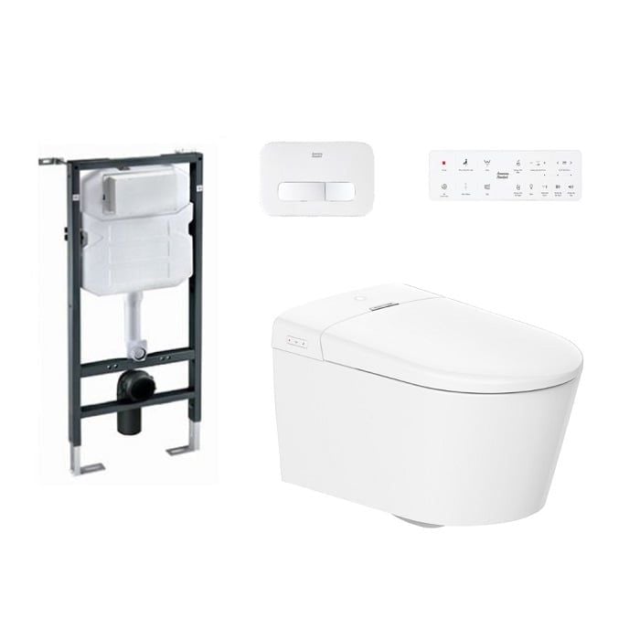  Bàn cầu điện tử treo tường American Standard WP-7391 