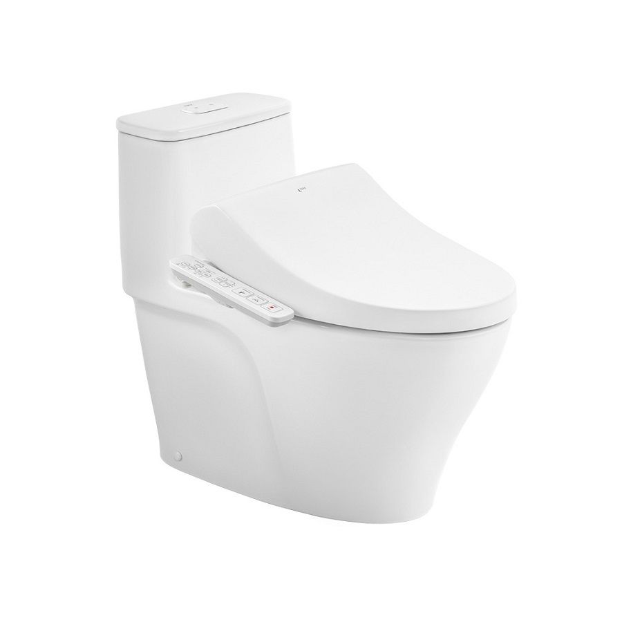  Bàn cầu 1 khối nắp điện tử INAX AC-989+CW-H18VN 