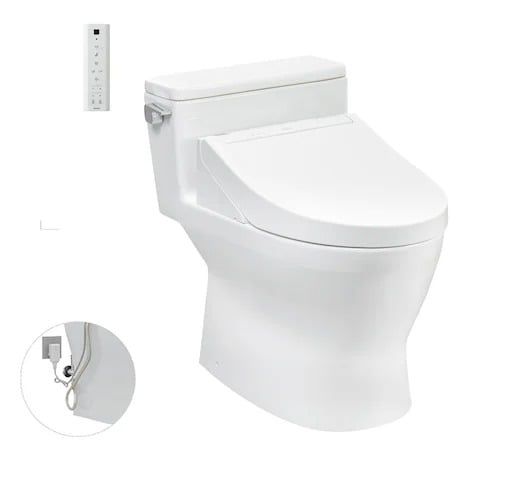 Bồn Cầu Điện Tử TOTO MS188VKW14#XW/T53P100VR Bùi Minh
