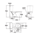  Bàn cầu 2 khối American Standard VF-2398 