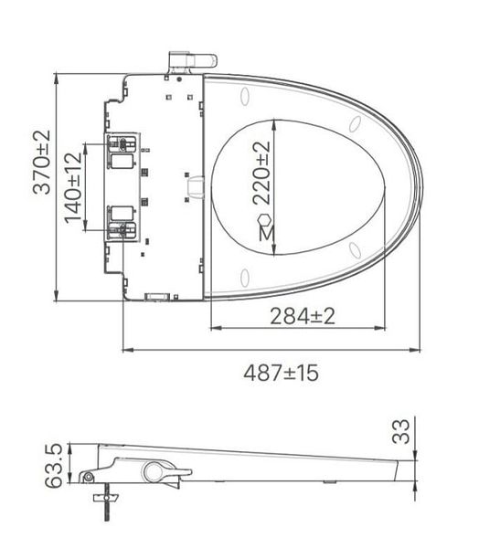 Nắp rửa cơ Inax CW-S32VN-1 - Bùi Minh