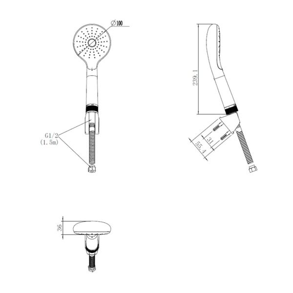 Tay sen tắm American Standard WF-5263 Bùi Minh
