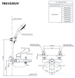  Sen tắm nóng lạnh TOTO TBG10302VA 