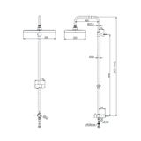  Bộ sen cây nóng lạnh TOTO TBW13040V/TBG04302VA/TBW07009A 