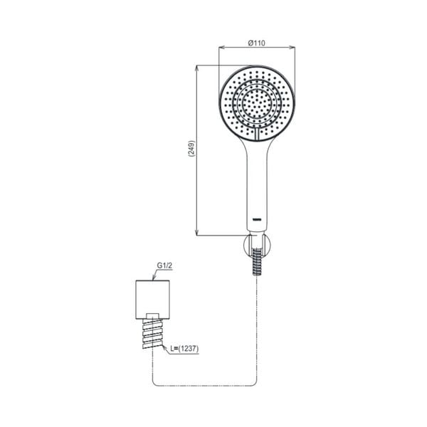 Bộ sen cây nóng lạnh TOTO TBW13020V/TBS04302V/TBW09010V - Bùi Minh