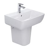  Chậu rửa treo tường INAX AL-312V kèm chân ngắn L-298VC 