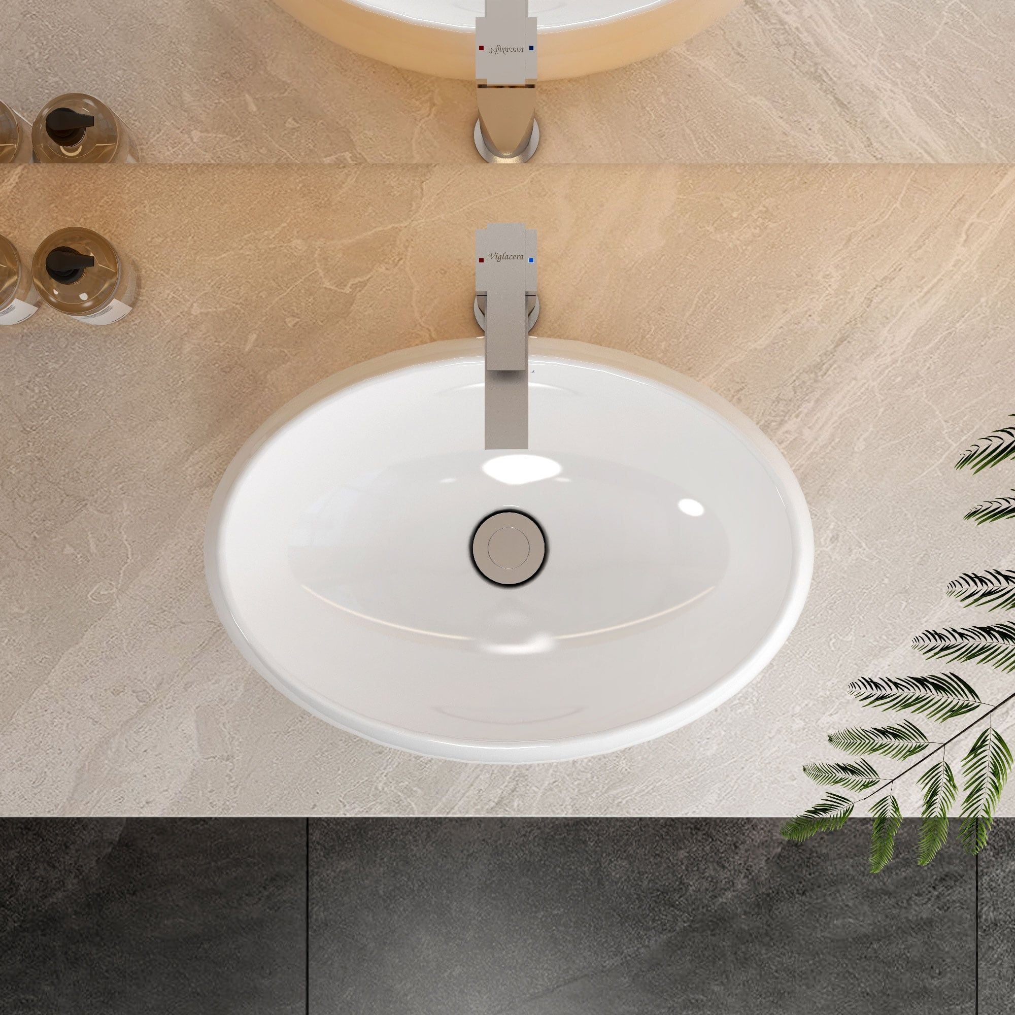  Chậu dương bàn Viglacera CD30 