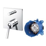  Van gật gù điều chỉnh nóng lạnh kèm nút chuyển hướng và phụ kiện âm tường TOTO TBP02302BA/TBN01001B​​​​​​​ 