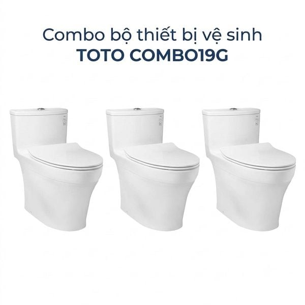 Combo bộ thiết bị vệ sinh TOTO COMBO19G Bùi Minh