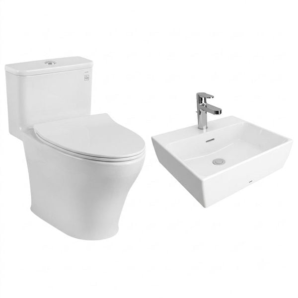 Combo bộ thiết bị vệ sinh TOTO COMBO21D Bùi Minh