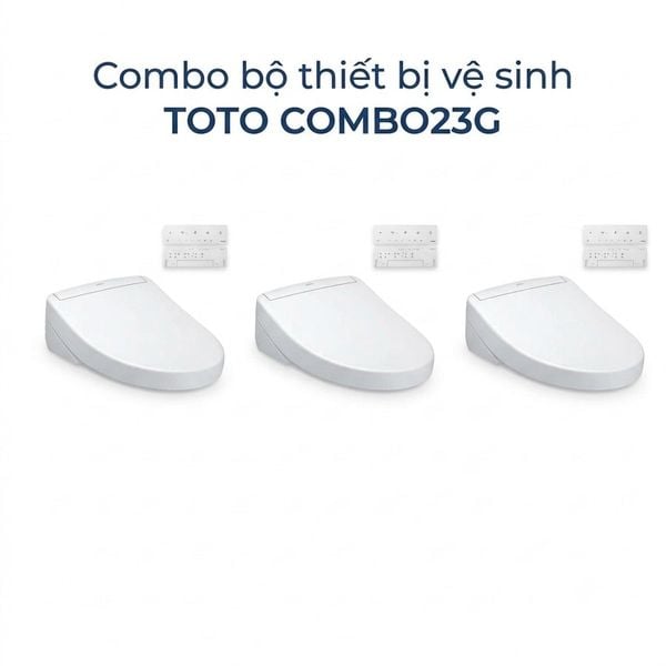 Combo bộ thiết bị vệ sinh TOTO COMBO23G Bui Minh