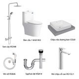  Combo thiết bị vệ sinh Viglacera số 10 
